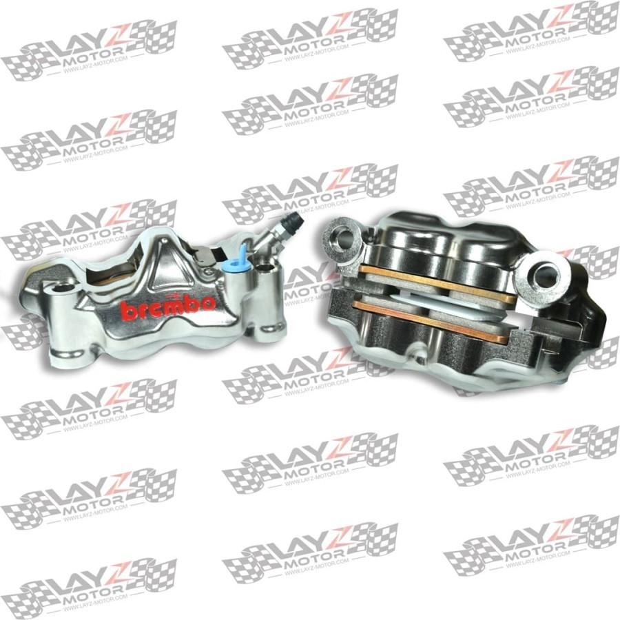 Brembo Kaliper CNC GP4 RX Nickel 100mm Layz Motor