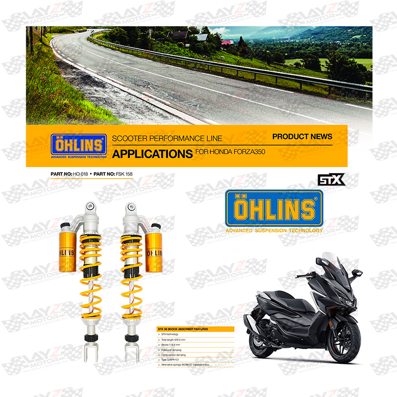 Ohlins Shockbreaker Honda Forza Ho Layz Motor