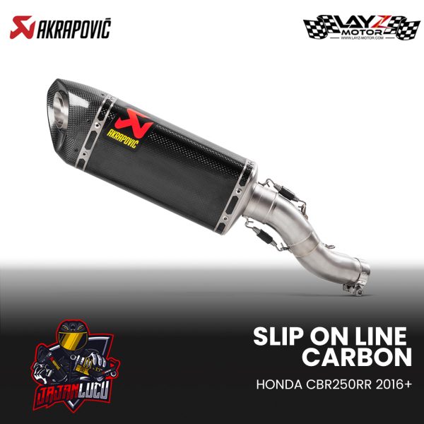 Akrapovic Slip On Line Carbon Honda CBR250RR