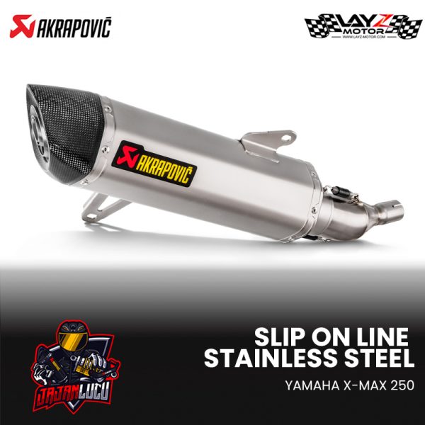 Akrapovic Yamaha XMAX 250 Slip On Line SS