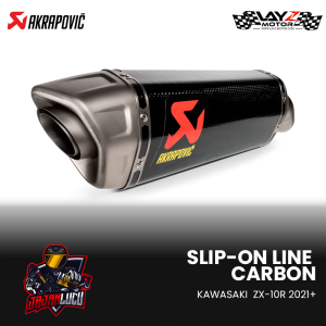 AKRAPOVIC Kawasaki ZX10R 2021+ Slip On Line Carbon