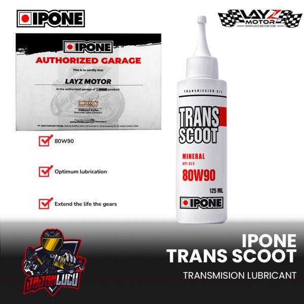 IPONE Trans Scoot 80W90 - 125ml Oli Gardan