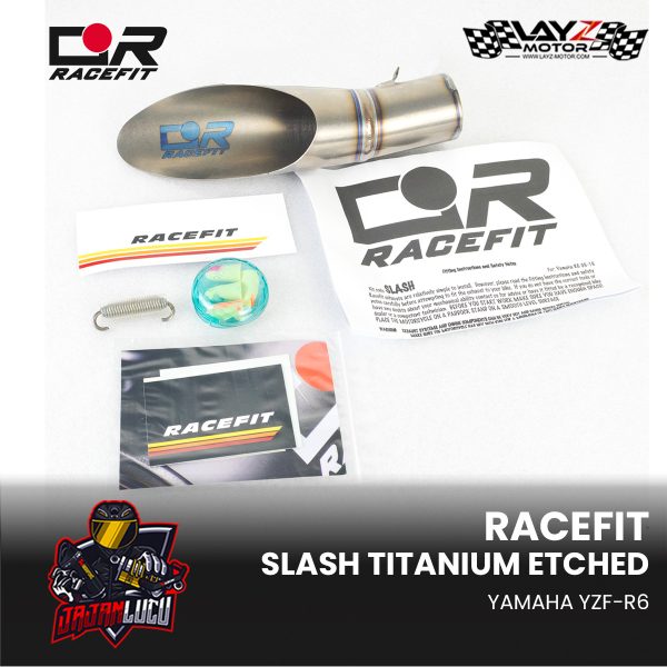 RACEFIT Slash Titanium Etched - Yamaha YZF-R6 - Image 2