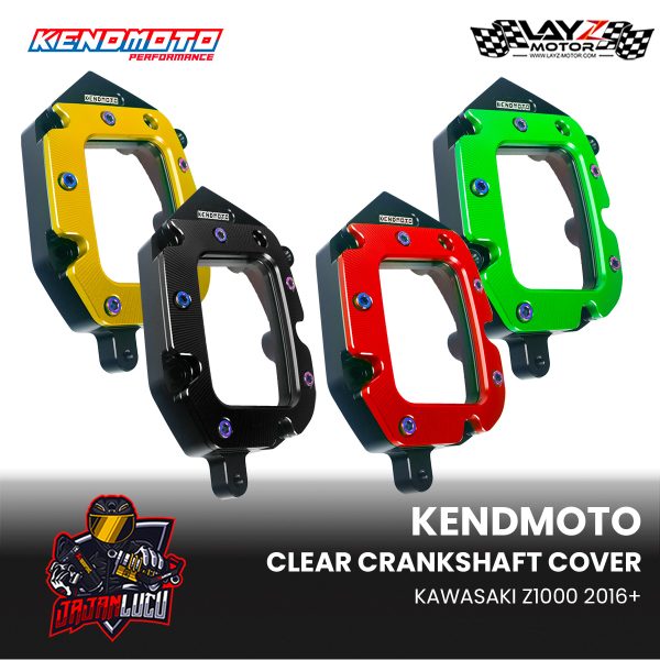 Kendmoto Kawasaki Z1000 Clear Crankshaft Case Cover