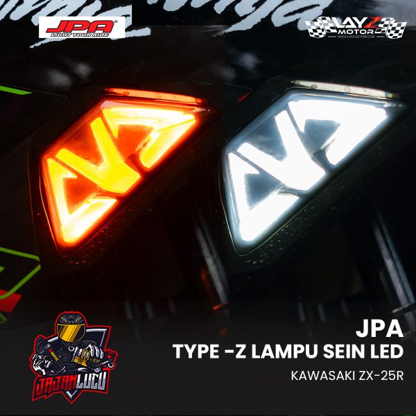 JPA Type-Z Lampu Sein LED - Kawasaki ZX25R