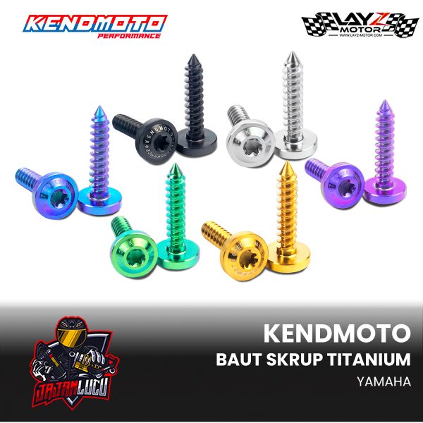 KENDMOTO BAUT SKRUP TITANIUM YAMAHA