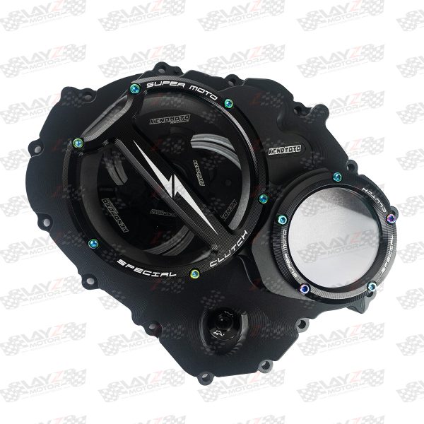 Kendmoto Kawasaki CB650R Racing Clear Clutch Cover - Image 2