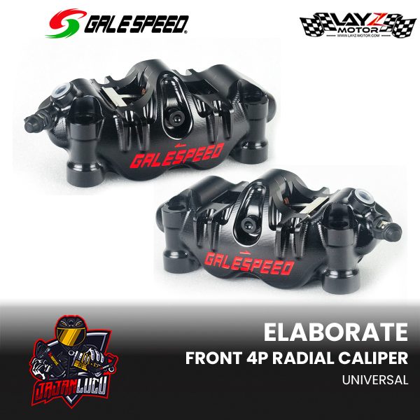 Galespeed Elaborate Front 4P Radial Caliper 108mm