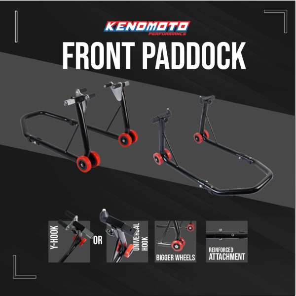 Kendmoto Universal Front Paddock Black