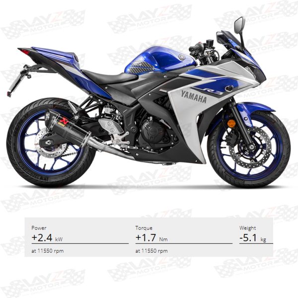 Akrapovic Yamaha YZF-R25 | MT-25 Racing Line Carbon - Image 4