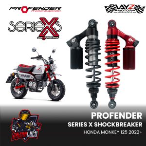 Profender Series X Shockbreaker Belakang Honda Monkey 125 2022+