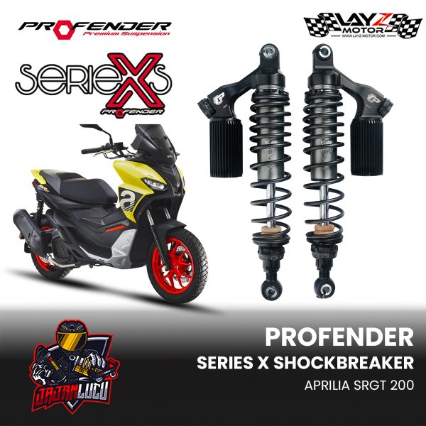 Profender Series X Shockbreaker Belakang Aprilia SRGT 200