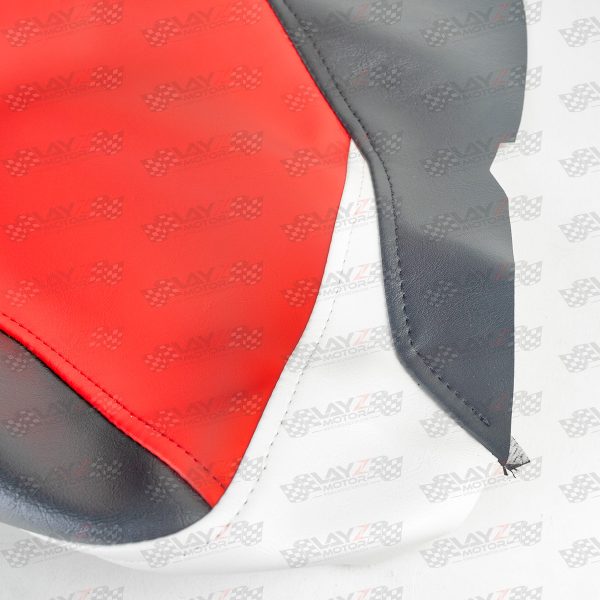 LUIMOTO Seat Cover R25 Red/White/Black - Image 5