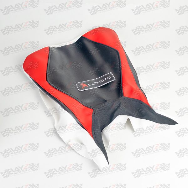 LUIMOTO Seat Cover R25 Red/White/Black - Image 4