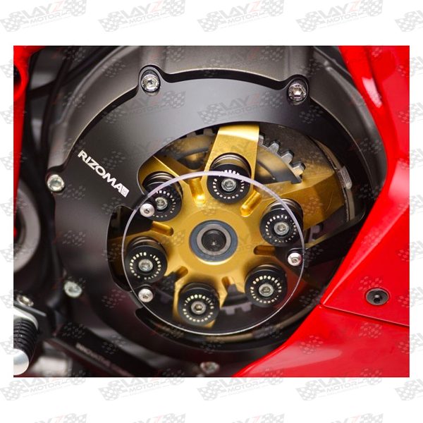 Rizoma ZDM026 Clear Cap Clutch Open - Ducati Dry Clutch - Image 4