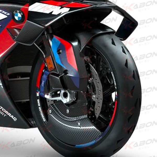 Kabon X BMW S1000RR 2020+ Dry Carbon Fender + Wheel Cover Kit - Image 6