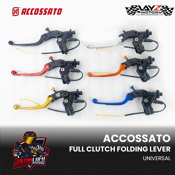 Accossato Racing CF004 Cable Full Clutch With Folding Lever