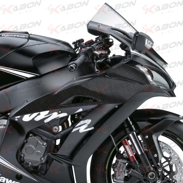 Kabon X Dry Carbon Front Fairing Side Panel - Kawasaki ZX10R 2016-2020 - Image 6