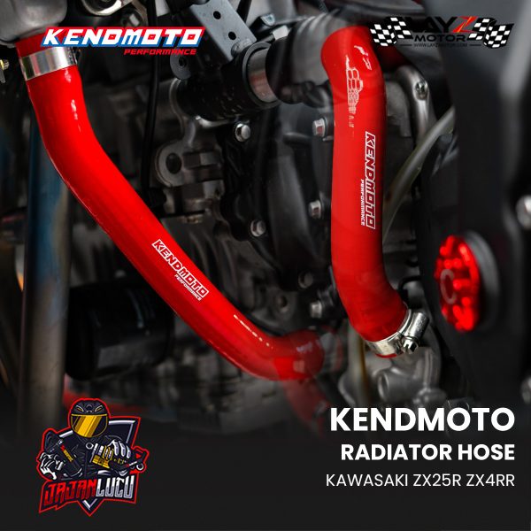 Kendmoto Radiator Hose Selang Radiator Silicone - Kawasaki ZX25R ZX4RR - Image 8