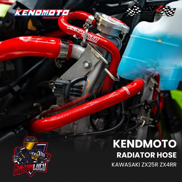 Kendmoto Radiator Hose Selang Radiator Silicone - Kawasaki ZX25R ZX4RR - Image 9