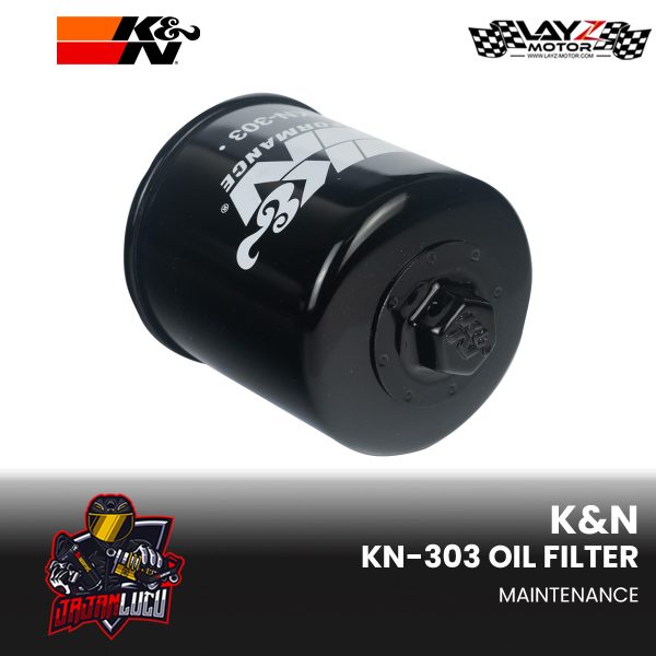 K&N KN-303 Filter Oli - Kawasaki - Image 2