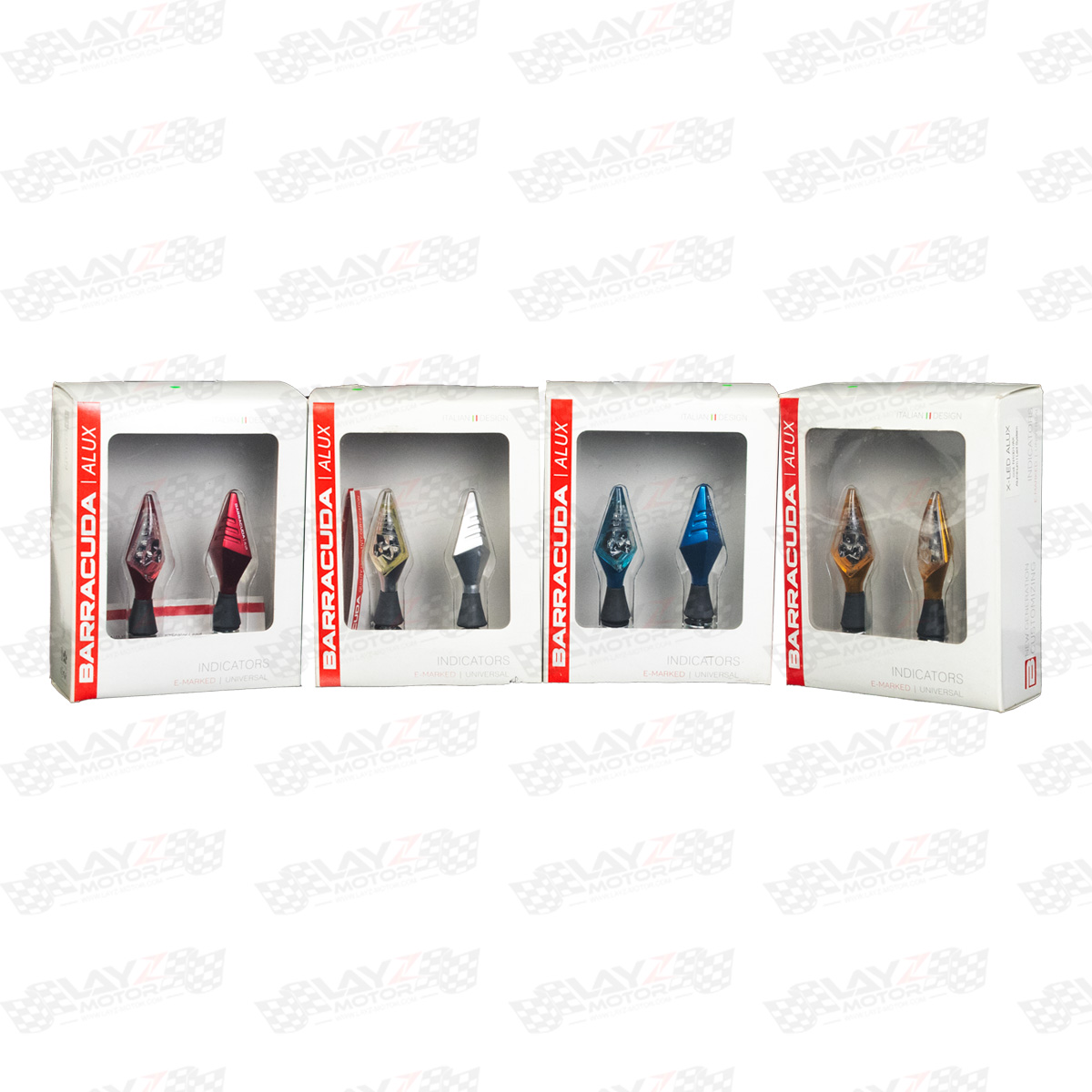 BARRACUDA X-LED ALUX Turn Signals - Universal