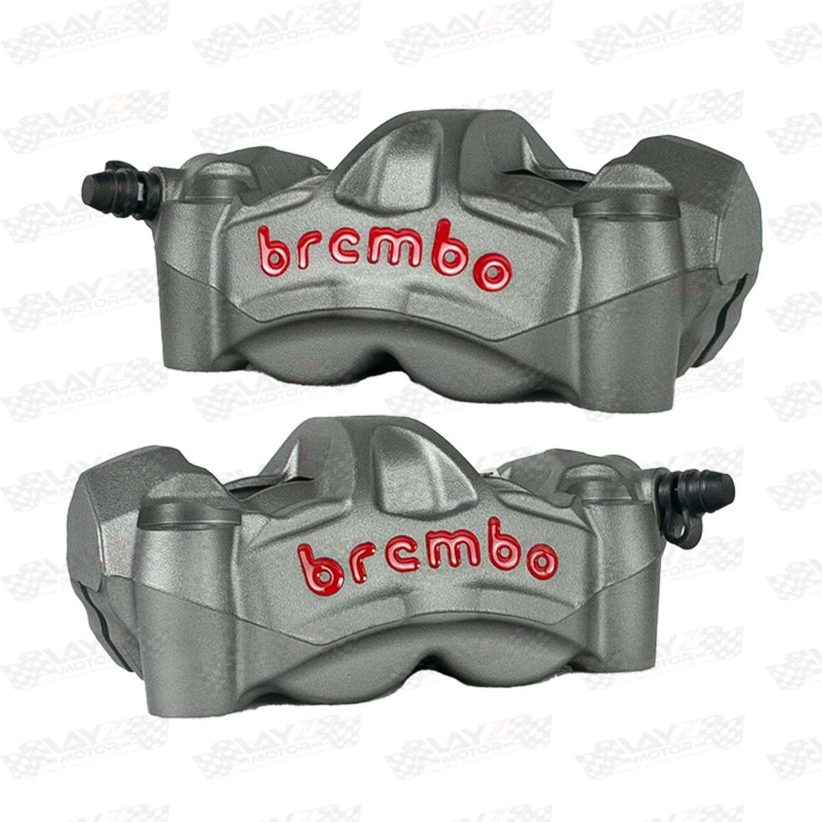 Brembo M50 Set Front Brake Calipers 100mm, Gray