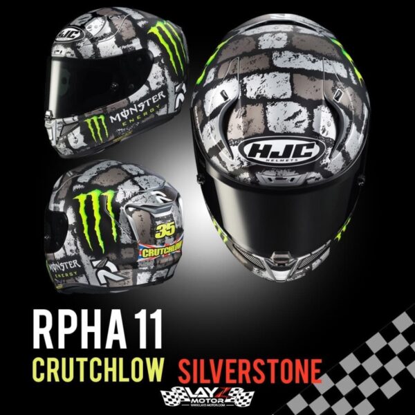 Second image of HJC RPHA 11 - Crutchlow Silverstone