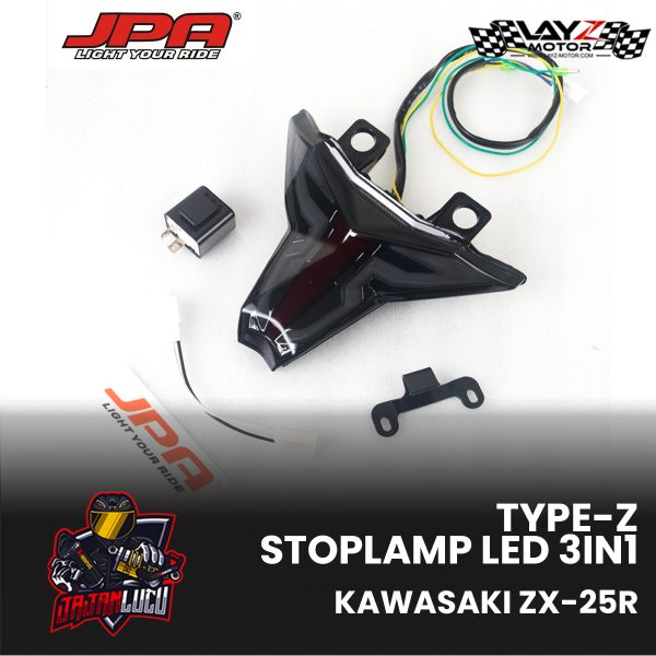JPA Type-Z Stoplamp LED 3in1 - Kawasaki ZX25R ZX4RR Z1000 - Image 2