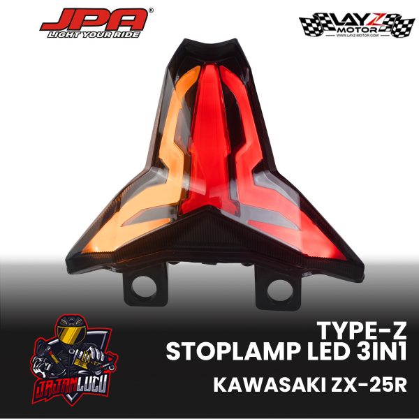 JPA Type-Z Stoplamp LED 3in1 - Kawasaki ZX25R ZX4RR Z1000 - Image 6