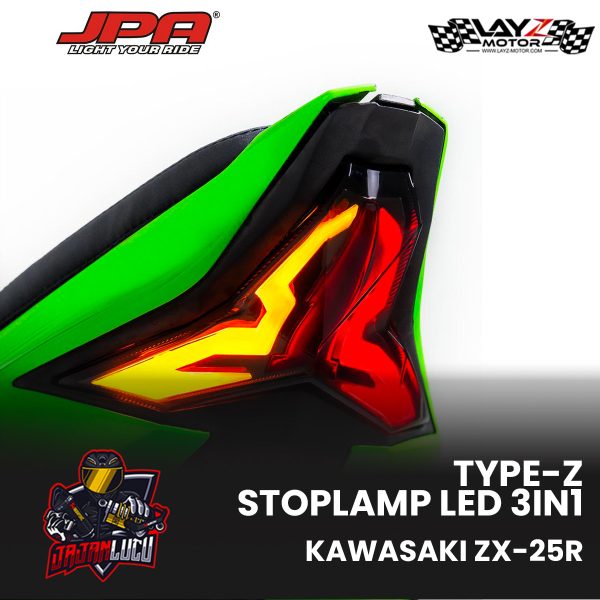 JPA Type-Z Stoplamp LED 3in1 - Kawasaki ZX25R ZX4RR Z1000