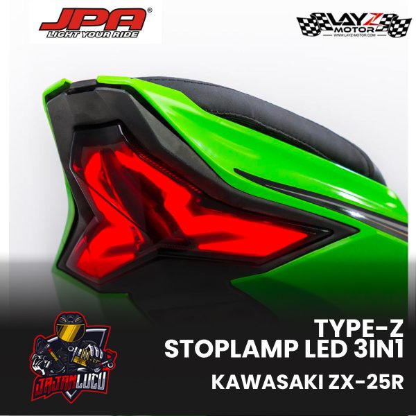 JPA Type-Z Stoplamp LED 3in1 - Kawasaki ZX25R ZX4RR Z1000 - Image 4