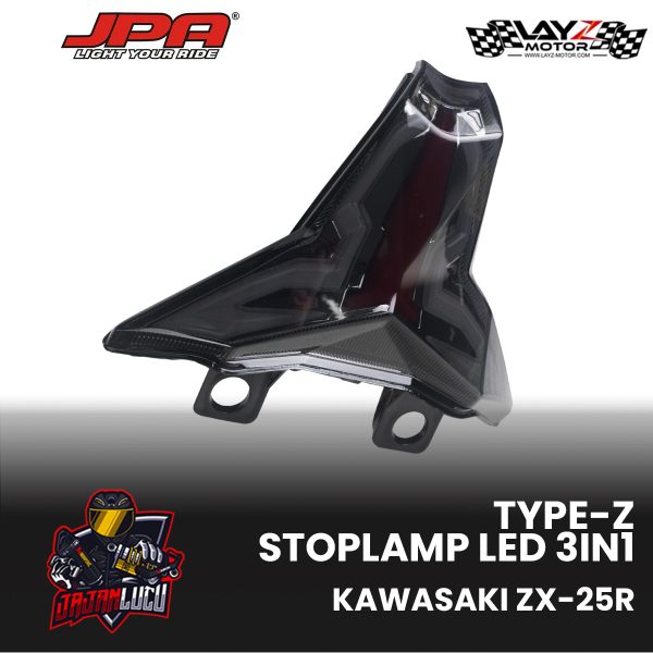 JPA Type-Z Stoplamp LED 3in1 - Kawasaki ZX25R ZX4RR Z1000 - Image 3