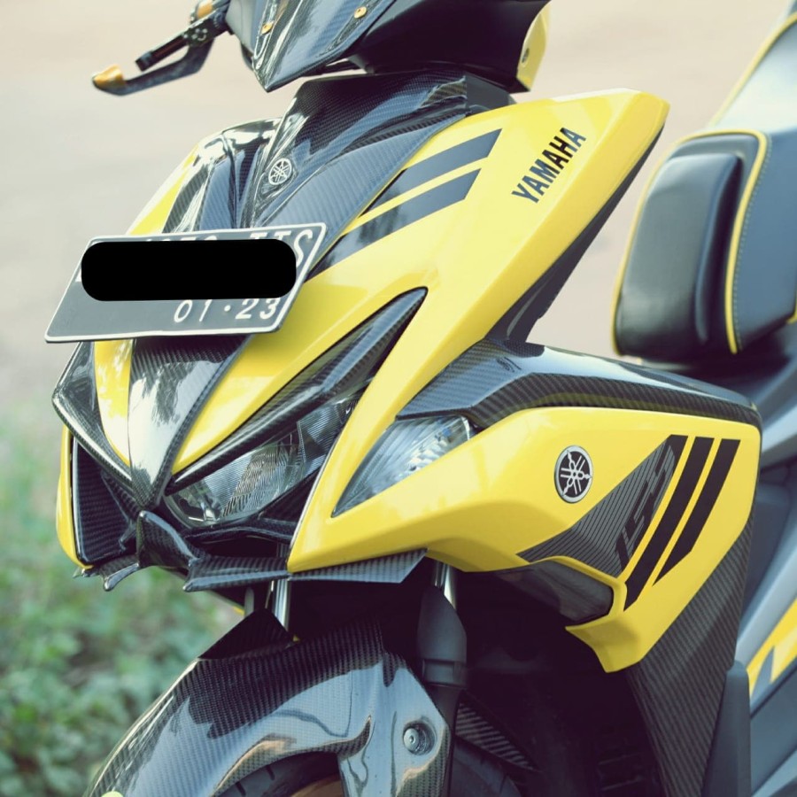 KABON-Yamaha-AEROX-155-Cover-Alis-Carbon-1