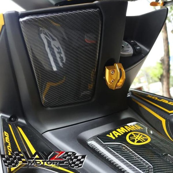 Second image of Kabon Cover Laci Carbon - Yamaha Aerox / NVX 155 2016-2019