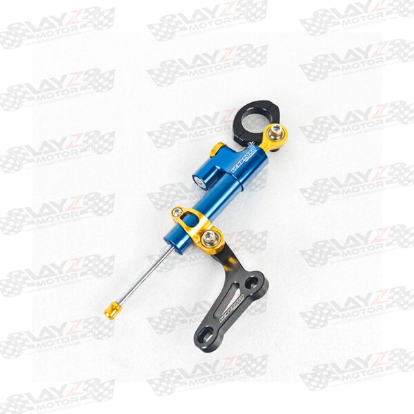 Kendmoto Steering Damper + Mounting Kit Set - Yamaha New Xmax 250 Connected