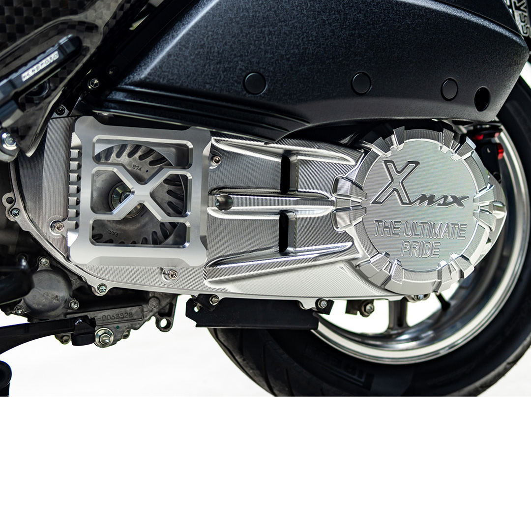 KENDMOTO_XMAX-COVER-CVT-ALUMUNIUM-CNC-4a