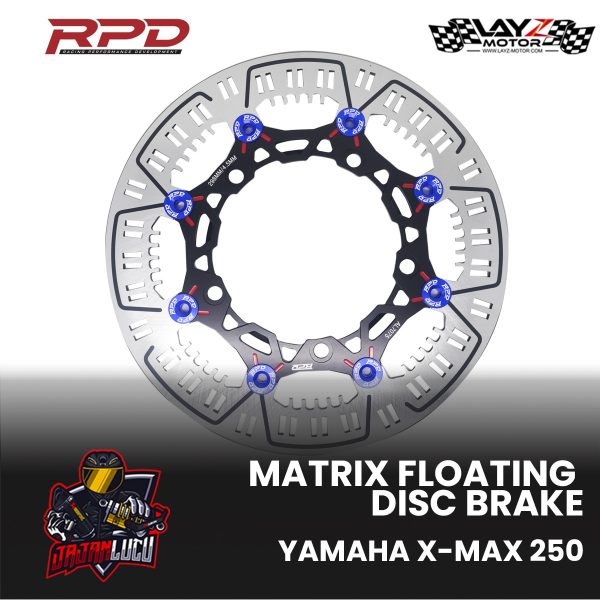 RPD Matrix Disc Depan Floating 298mm - Yamaha XMAX 250 - Image 2