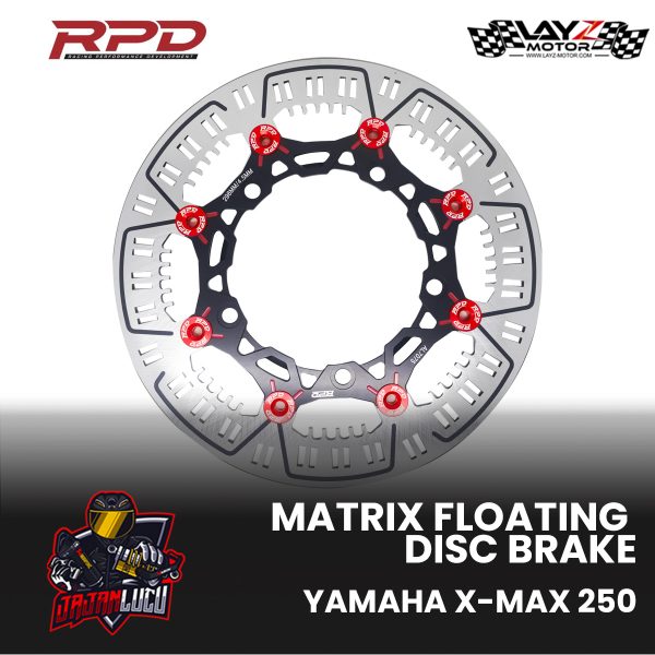 RPD Matrix Disc Depan Floating 298mm - Yamaha XMAX 250 - Image 6