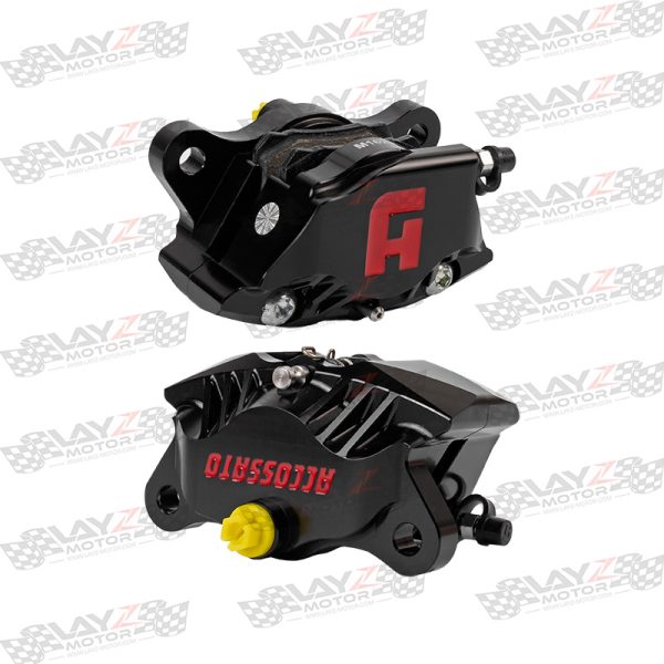 Accossato Rear Axial Brake 2P Caliper CNC Black
