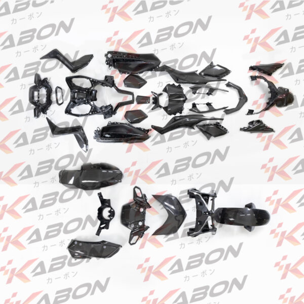 Second image of Kabon Carbon Fiber Body Set - Yamaha XMAX 250 Connected