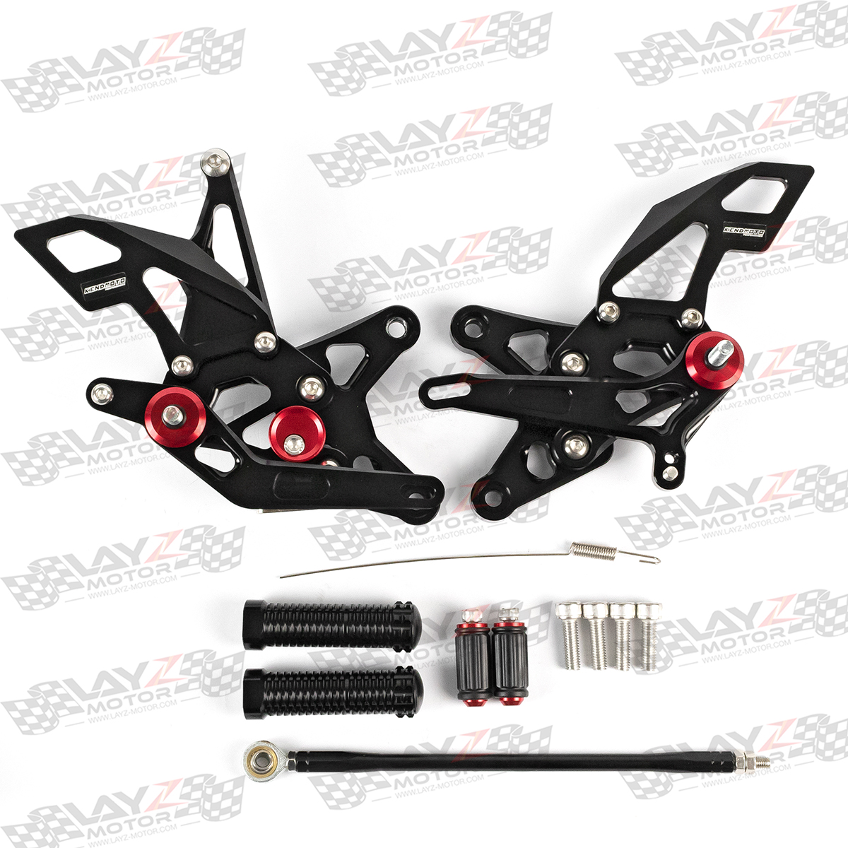 kendmoto rearset v2 zx6r