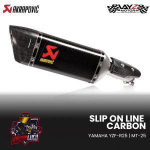 Akrapovic Yamaha R25 Slip On Line Carbon - S-Y3SO5-HAPC