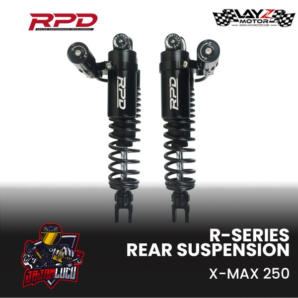 RPD R-Series Twin Shockbreaker Belakang 350mm - Yamaha XMAX 250 - Image 2