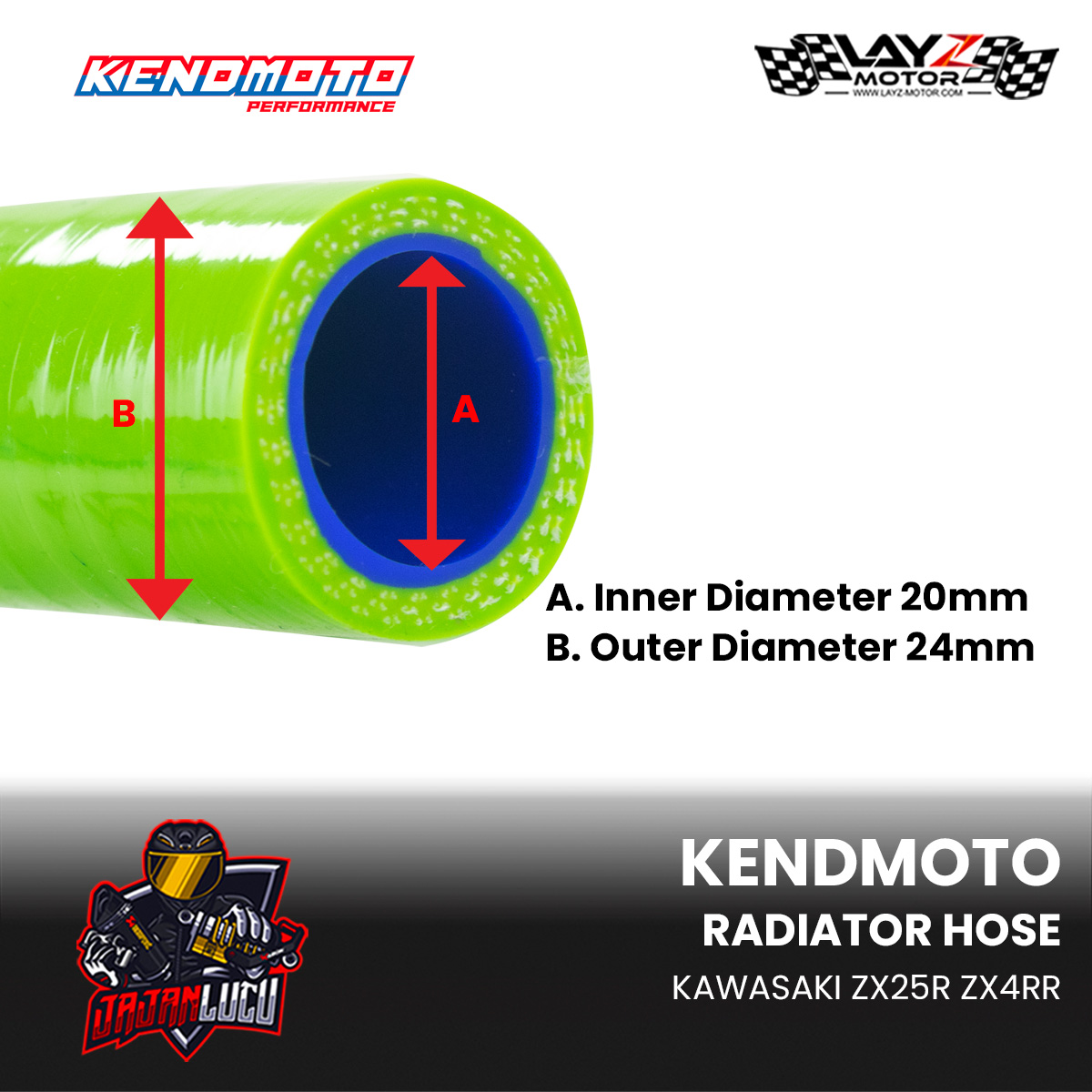 KENDMOTO_ZX25R RADIATOR HOSE copy 3