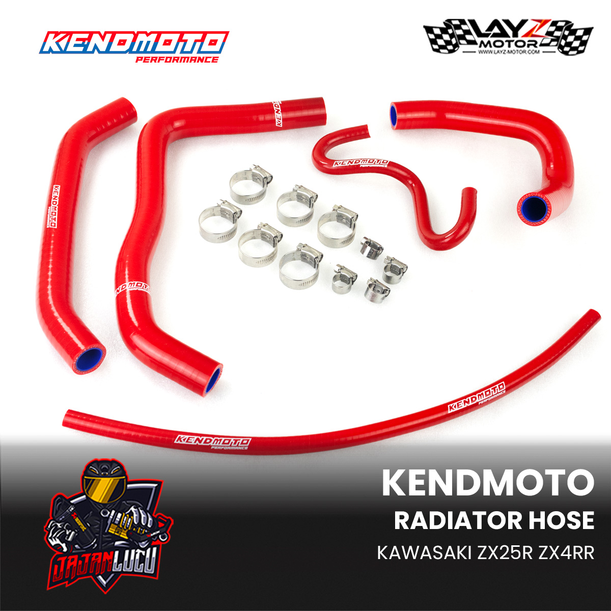 KENDMOTO_ZX25R RADIATOR HOSE