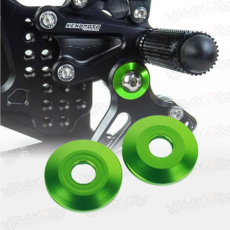 kendmoto zx25r ring footstep green